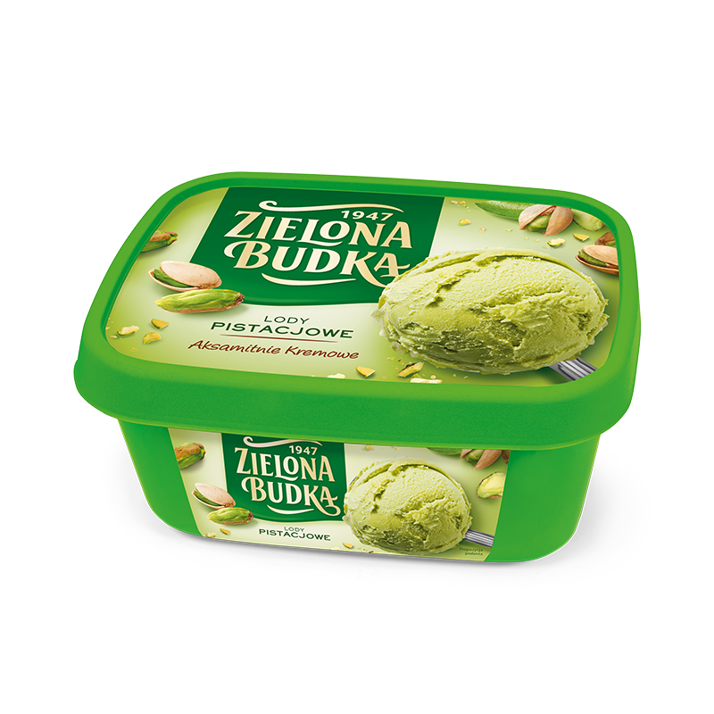 Zielona Budka Pistāciju saldējums